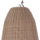 Baras Tan Finish Outdoor Pendant Shade